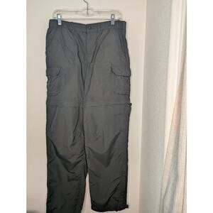 REI Womens Sahara Stretch Convertible Hiking Pants Gray 8